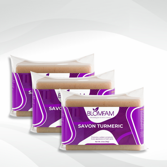 Triple Radiance: 3x Turmeric Soap Pack